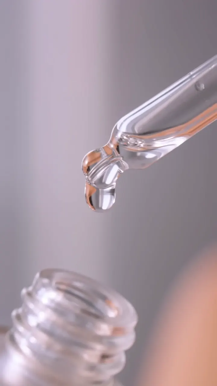 AI video generator social media beauty reel with a close-up portrait and flowing light